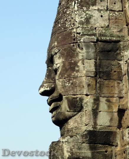 Devostock Cambodia Angkor Temple Bayon 7
