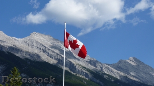 Devostock Canada National Park Flag