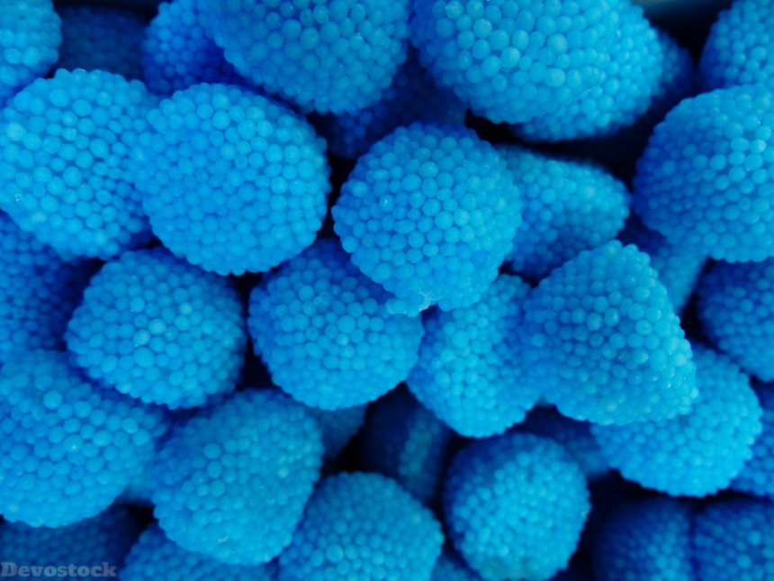 Devostock Candy Blue Fruit Jelly