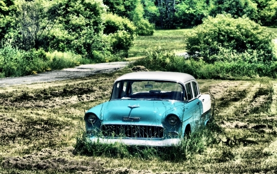 Devostock Car Vintage Farm Classic