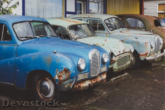 Devostock Cars Old Vintage Classic