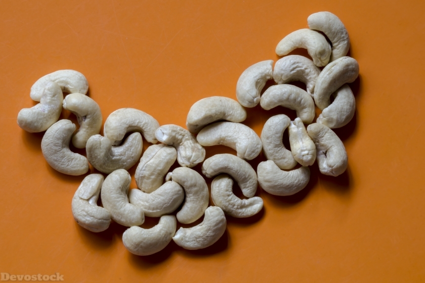 Devostock Cashew Nuts Fruit Almonds
