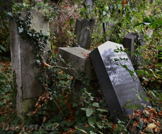 Devostock Cemetery Tombstone Death Leave 0