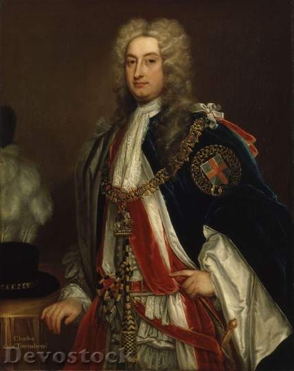 Devostock Charles Townshend 2nd Viscount 4