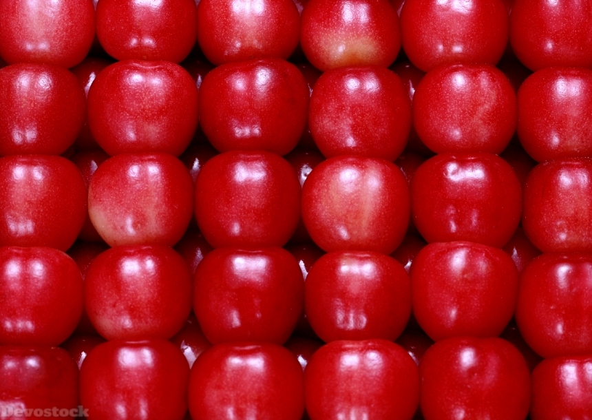 Devostock Cherries As Background