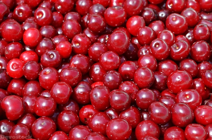 Devostock Cherries Fruit Cherry Freshness