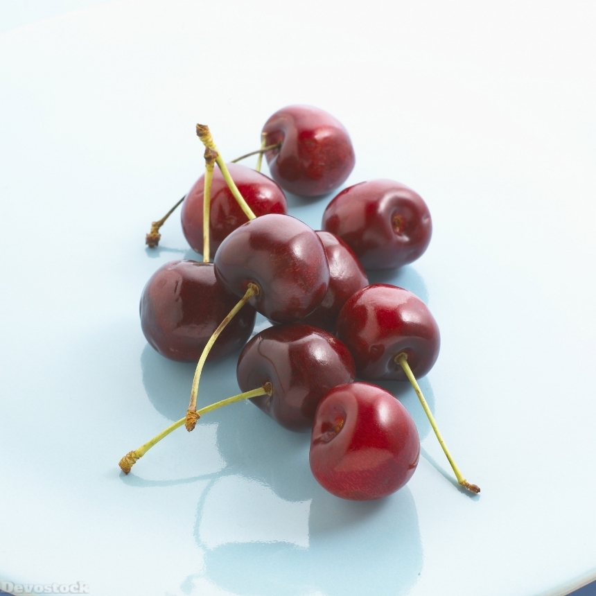 Devostock Cherries Fruits Cherry Food