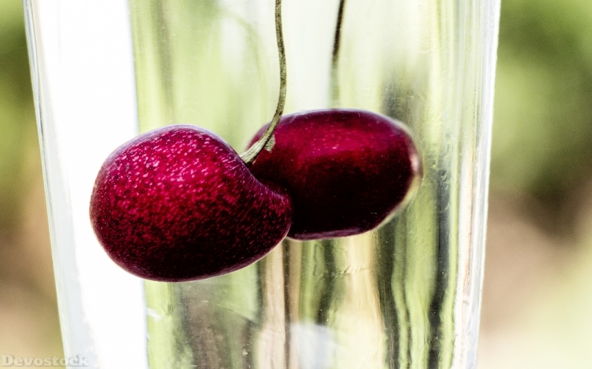 Devostock Cherry Cherries Red Fruit