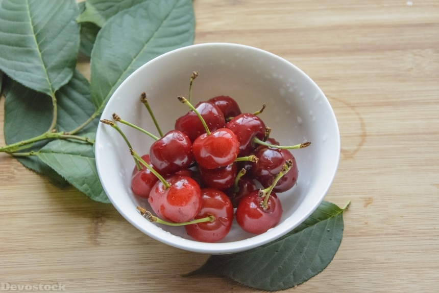 Devostock Cherry Fruit Food Vitamins