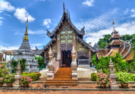 Devostock Chiang Mai Thailand Temple 1