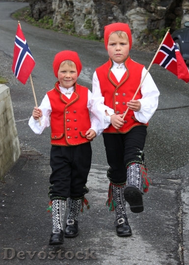 Devostock Children Costume Tradition 588880