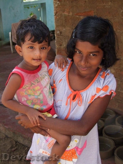 Devostock Children Sri Lanka Ceylon
