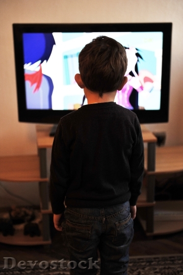 Devostock Children Tv Child Television
