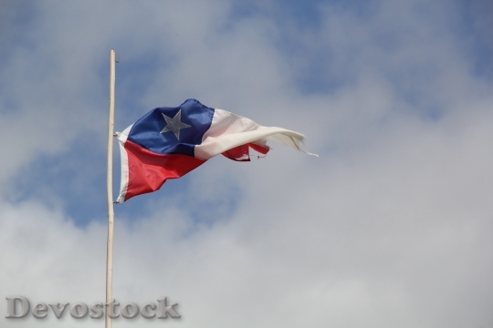 Devostock Chile Sky Flag Nature