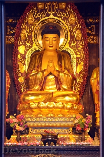 Devostock China Pekin Buddhism Buddha