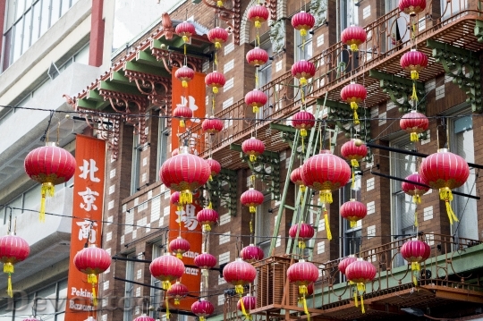 Devostock Chinatown Lantern San Francisco