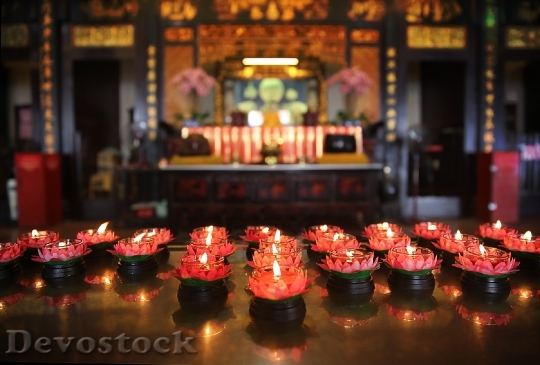 Devostock Chinese Temple Asian Asia
