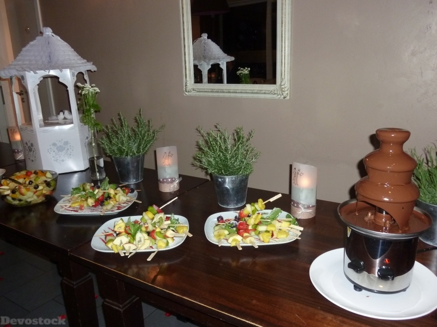 Devostock Chocolate Fountain Wedding 941279