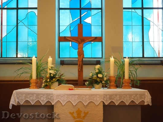 Devostock Church Altar Jesus Religion 0