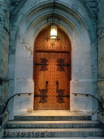 Devostock Church Door Door Entrance