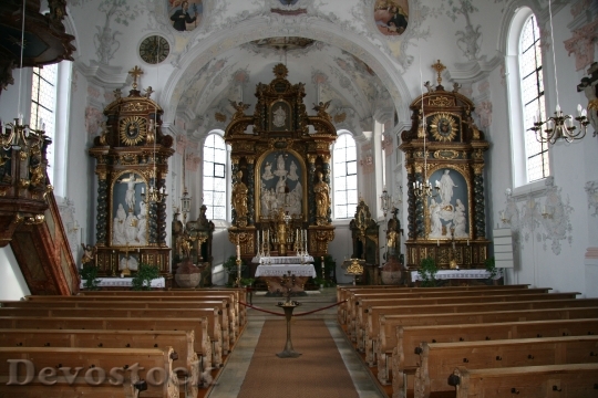 Devostock Church Germany Bavaria Symbols