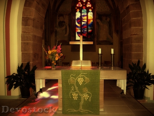 Devostock Church Gootehaus Altar Window