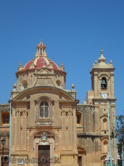 Devostock Church Gozo Steeple Religion