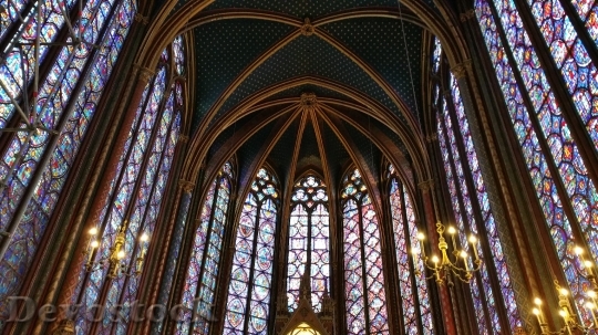 Devostock Church Holy Chapel Paris