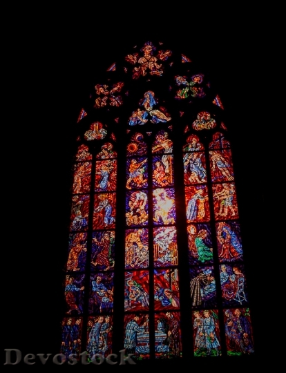 Devostock Church Mosaic Color Religion