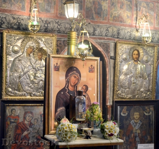 Devostock Church Ortodox Icon God