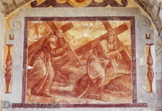 Devostock Church Painting Mural Religion