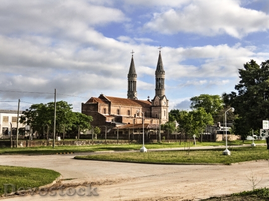 Devostock Church Parish Religion Landscapes