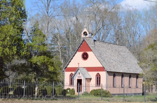 Devostock Church Rustic Country Church