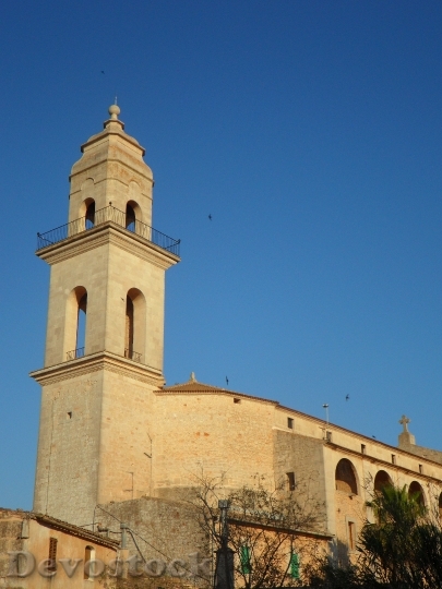 Devostock Church Steeple Mallorca Religion