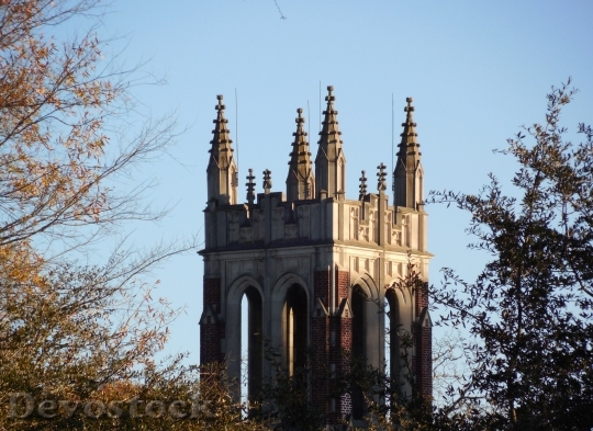 Devostock Church Tower Gothic Architecture