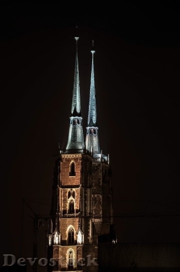 Devostock Church Tower Spire Steeple