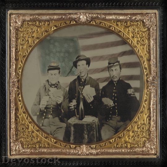 Devostock Civil War Confederate Soldiers