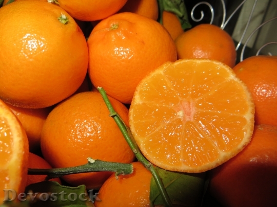 Devostock Clementines Mandarins Citrus Orange