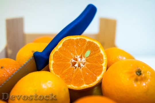 Devostock Clementines Tangerines Fruit Orange