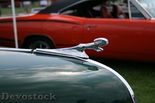 Devostock Close Up Classic Automobile