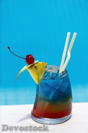 Devostock Cocktail Tropical Beverage Drink