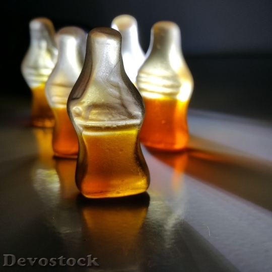 Devostock Cola Bottles Fruit Jelly 1