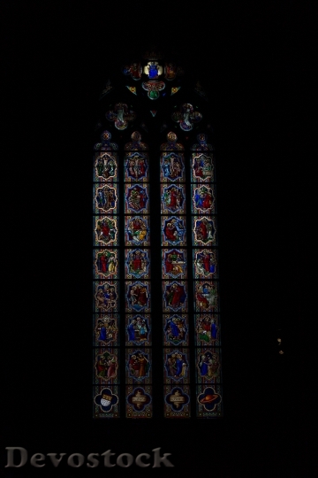 Devostock Cologne Church Stained Glass