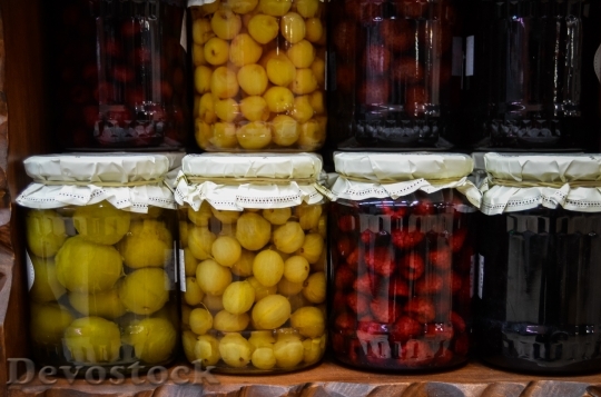 Devostock Compote Preparations Jars Fruit