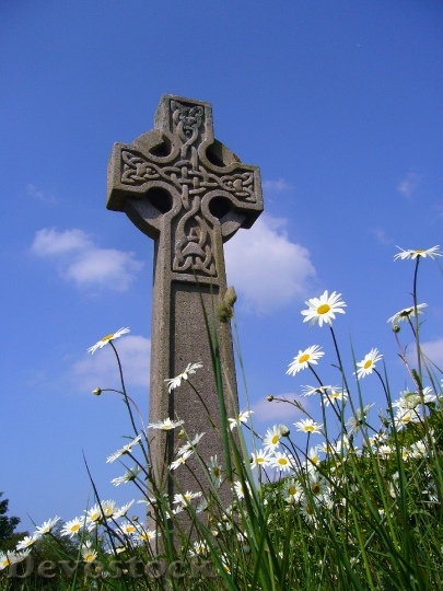 Devostock Cross Celtic Memorial Monument