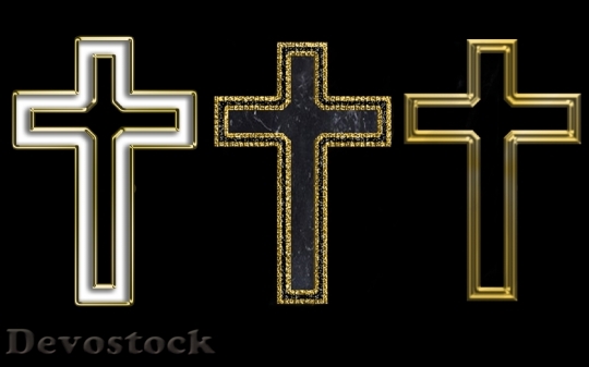 Devostock Cross Digital Art Religion