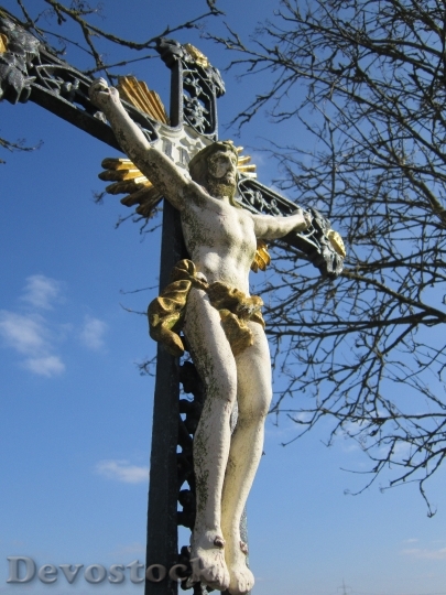 Devostock Cross Jesus Wayside Cross