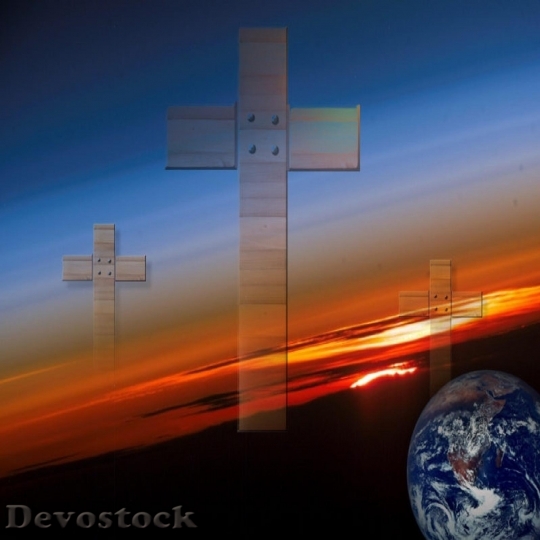 Devostock Cross Salvation World Jesus