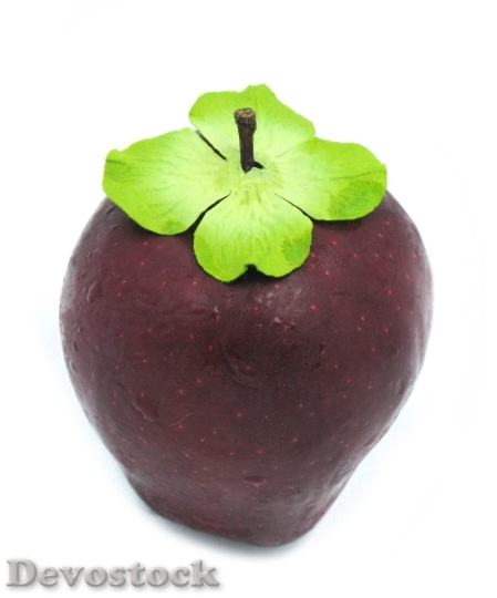 Devostock Dark Red Apple Fruit