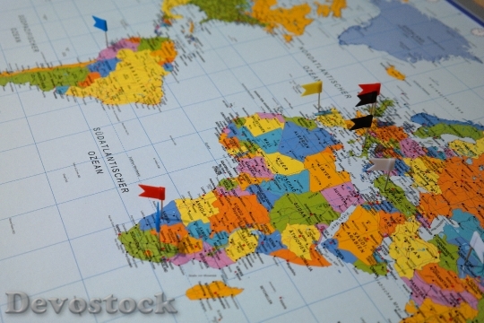 Devostock Destinations Map Map World 1